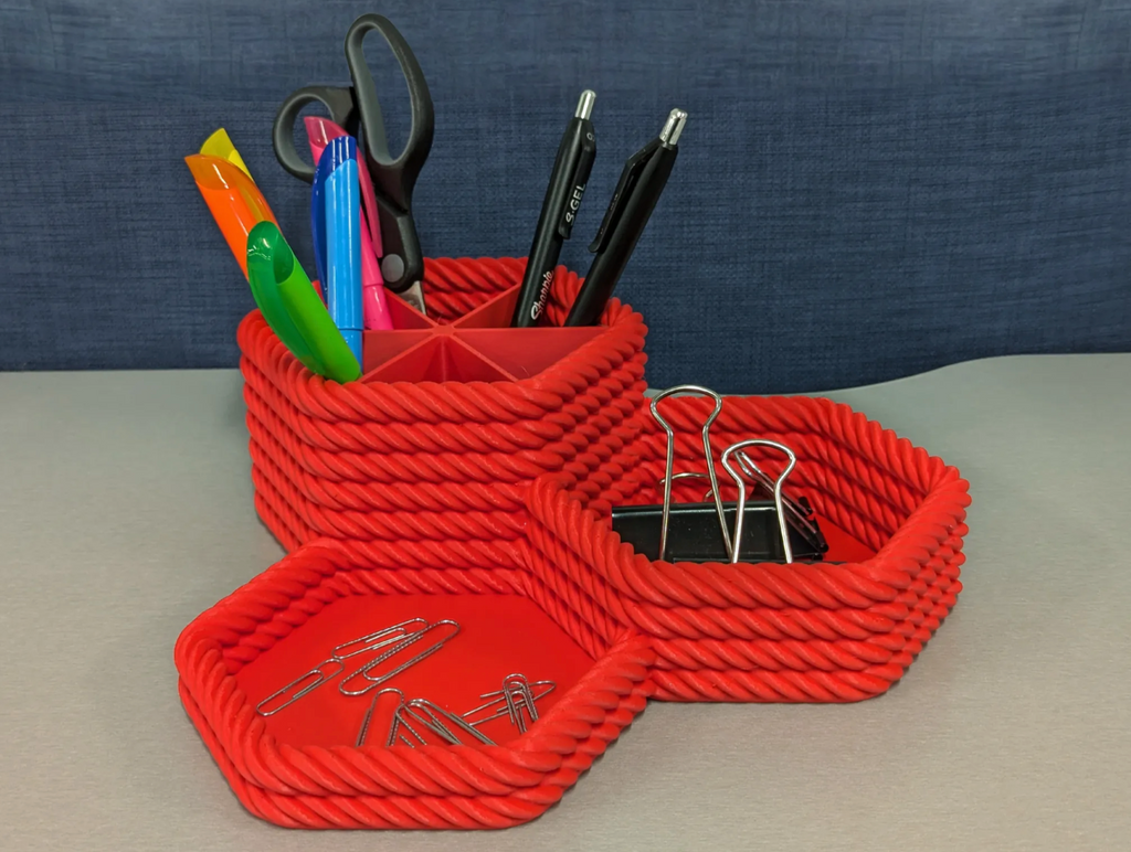 Rope Hexagons Organizer