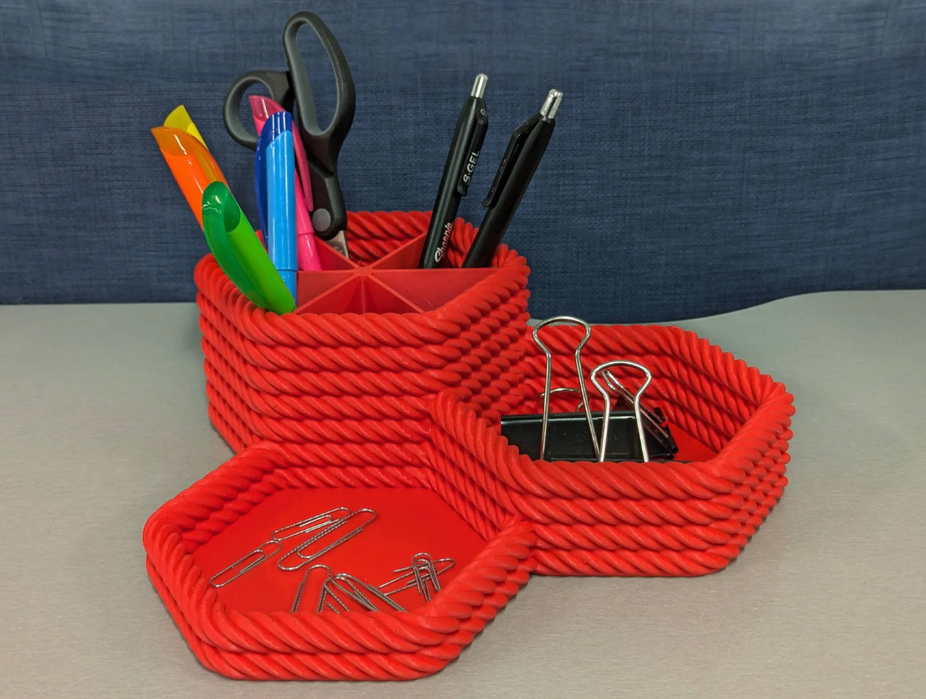 Rope Hexagons Organizer
