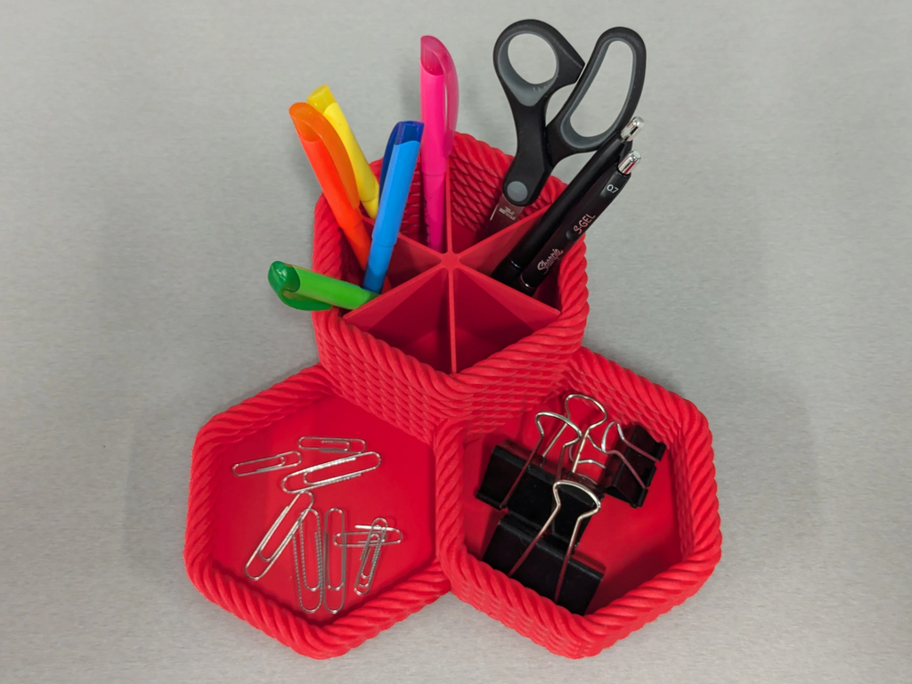 Rope Hexagons Organizer