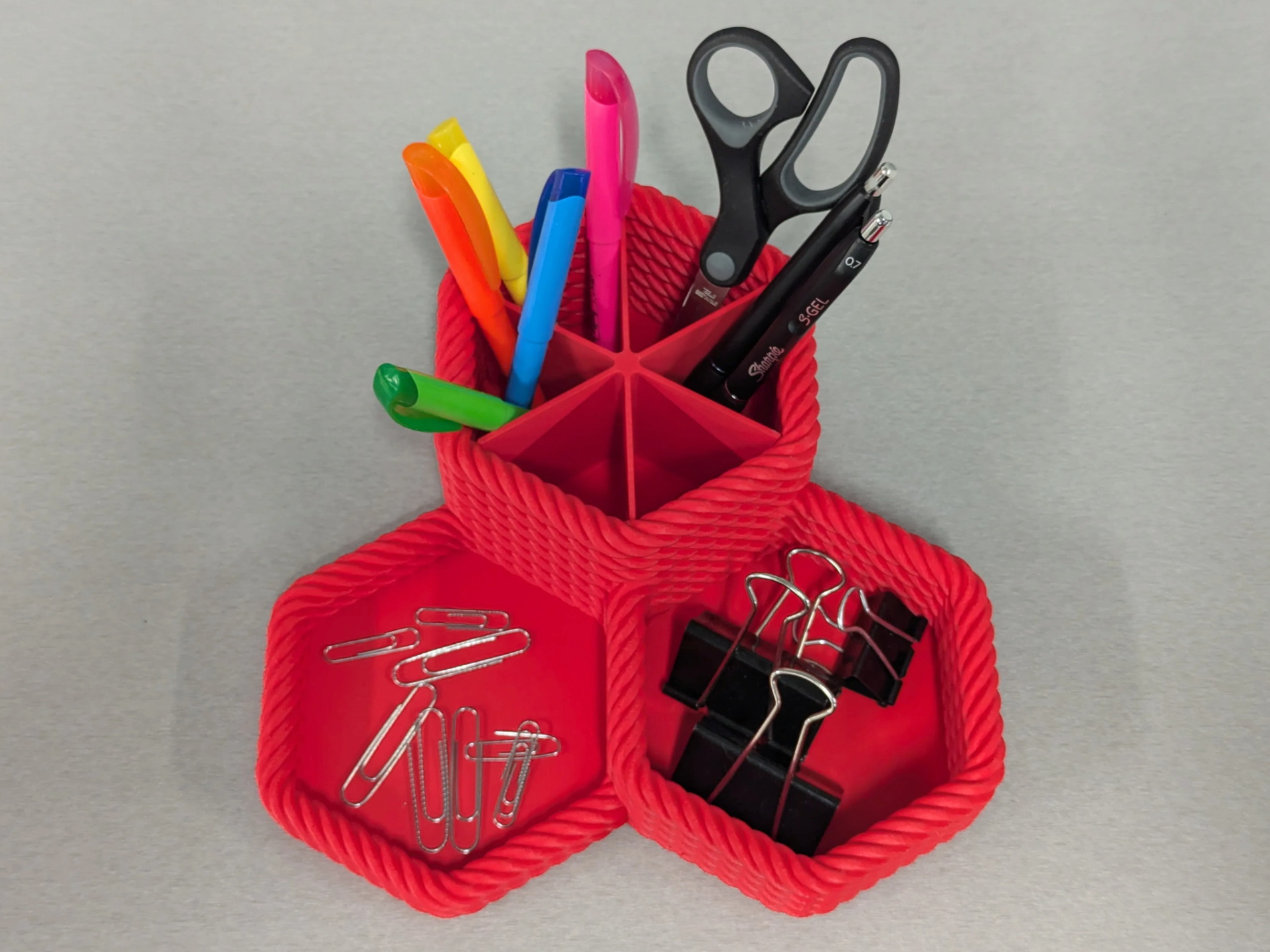 Rope Hexagons Organizer