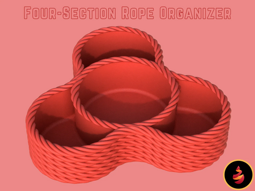 Four-Section Rope Organizer