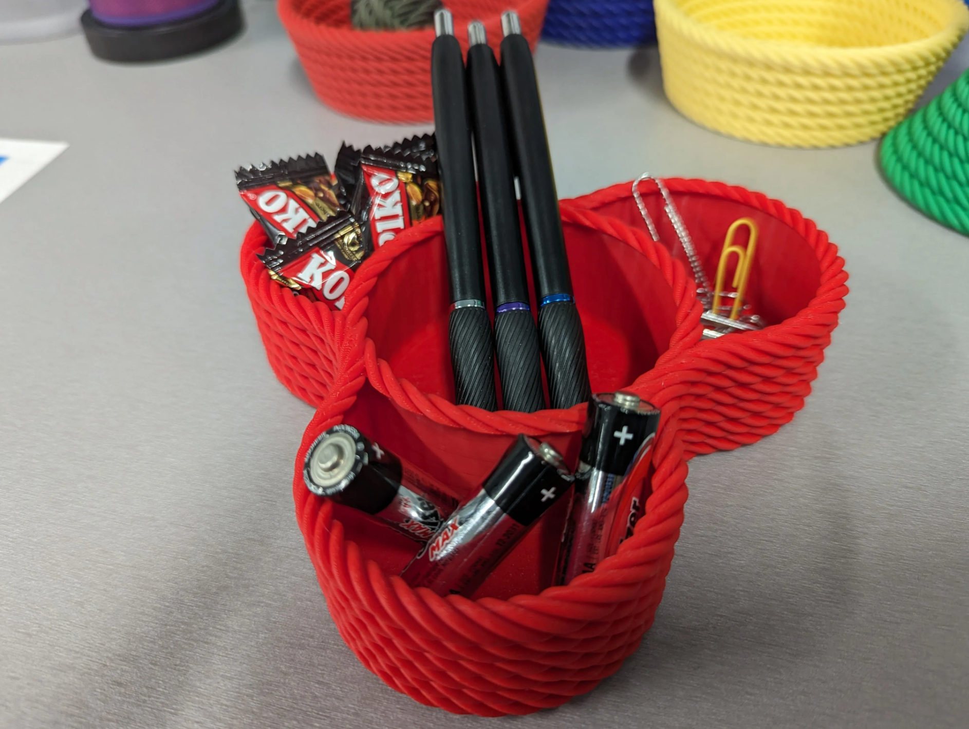 Four-Section Rope Organizer