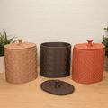Vintage Canister Set product photography on white background